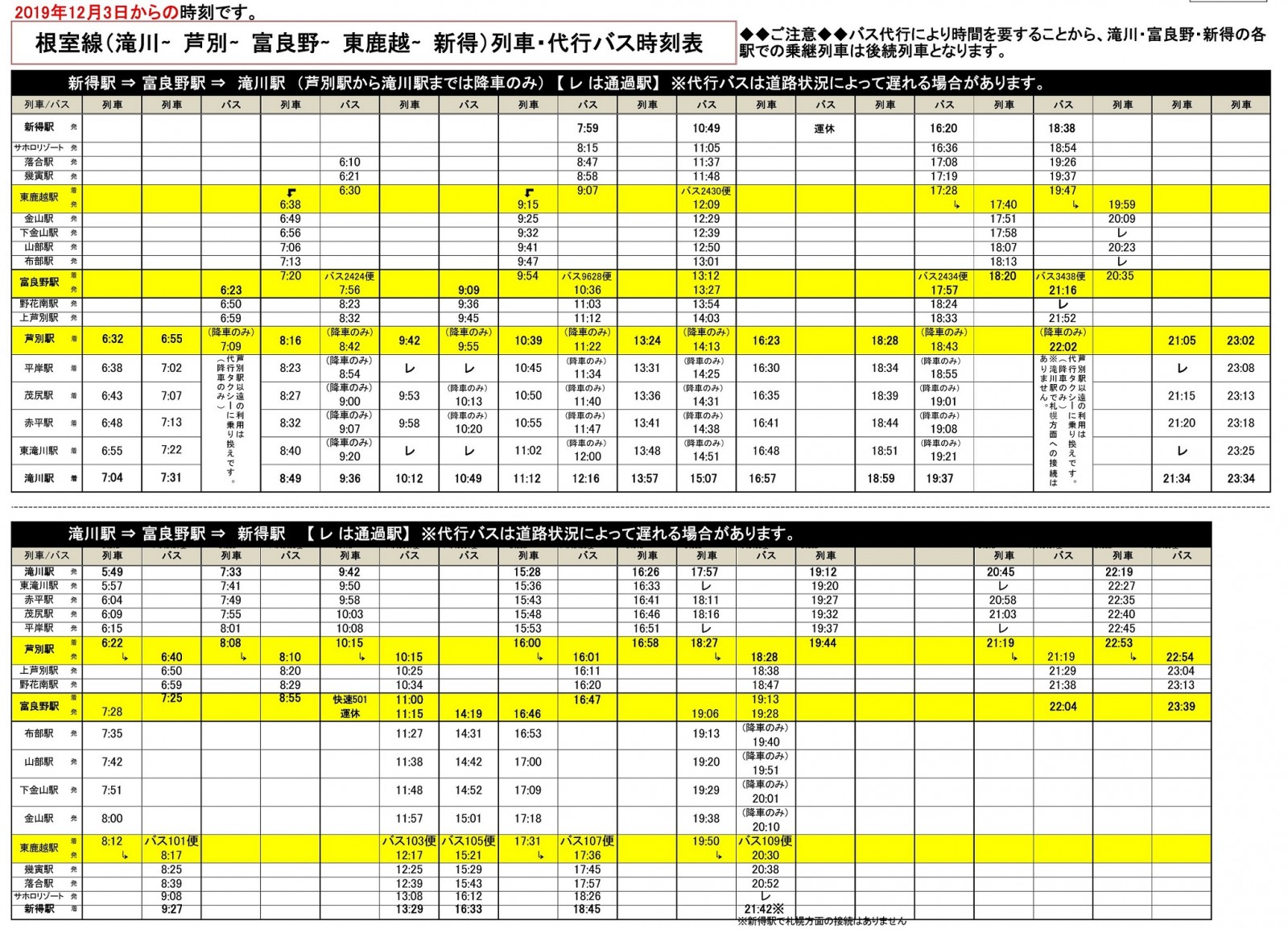 Jr バス 時刻 表