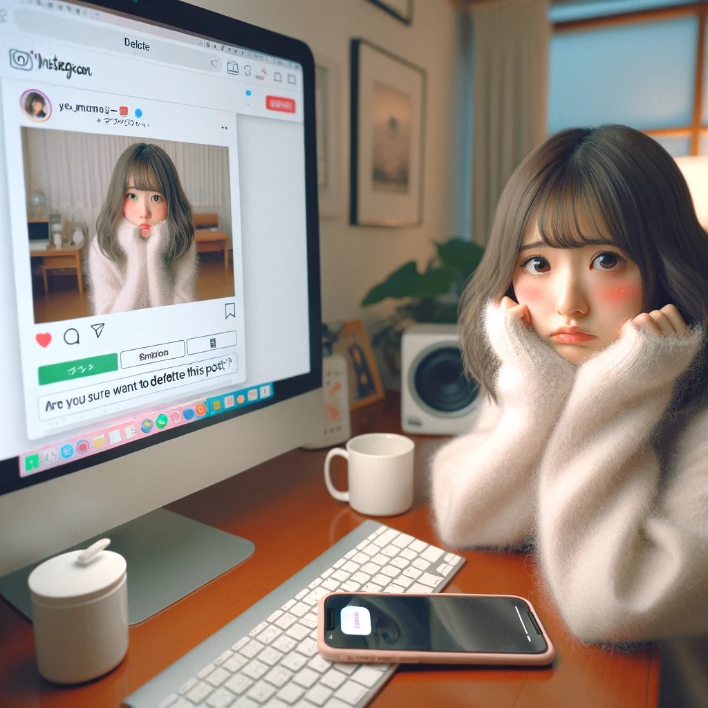 投稿を削除する方法